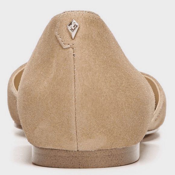 Sam Edelman Rodney D'Orsay Flats in Oatmeal Suede - Picture 3 of 5